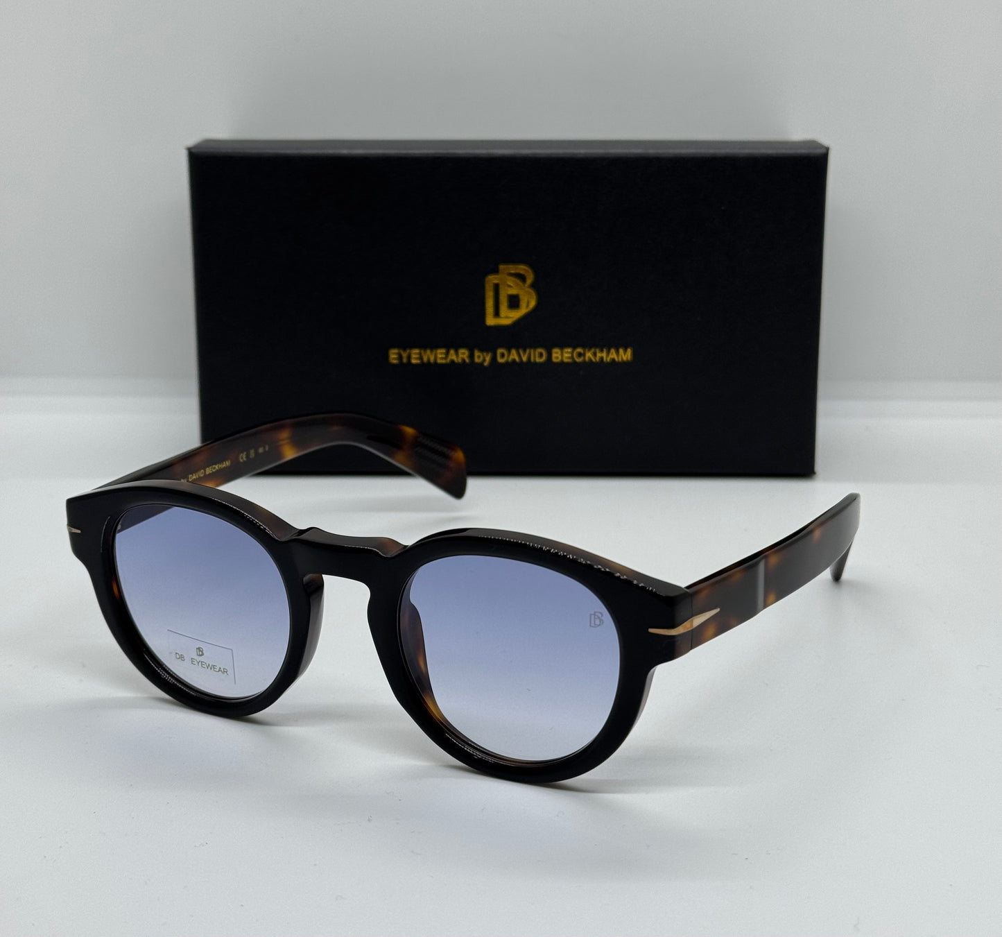 David Beckham 7041/S Blue Havana