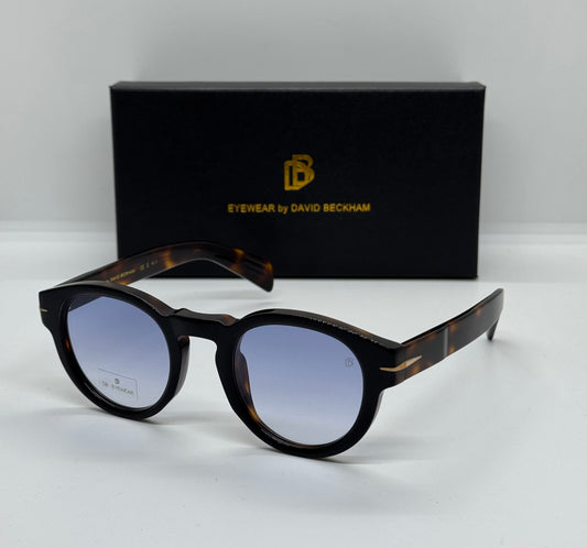 David Beckham 7041/S Blue Havana
