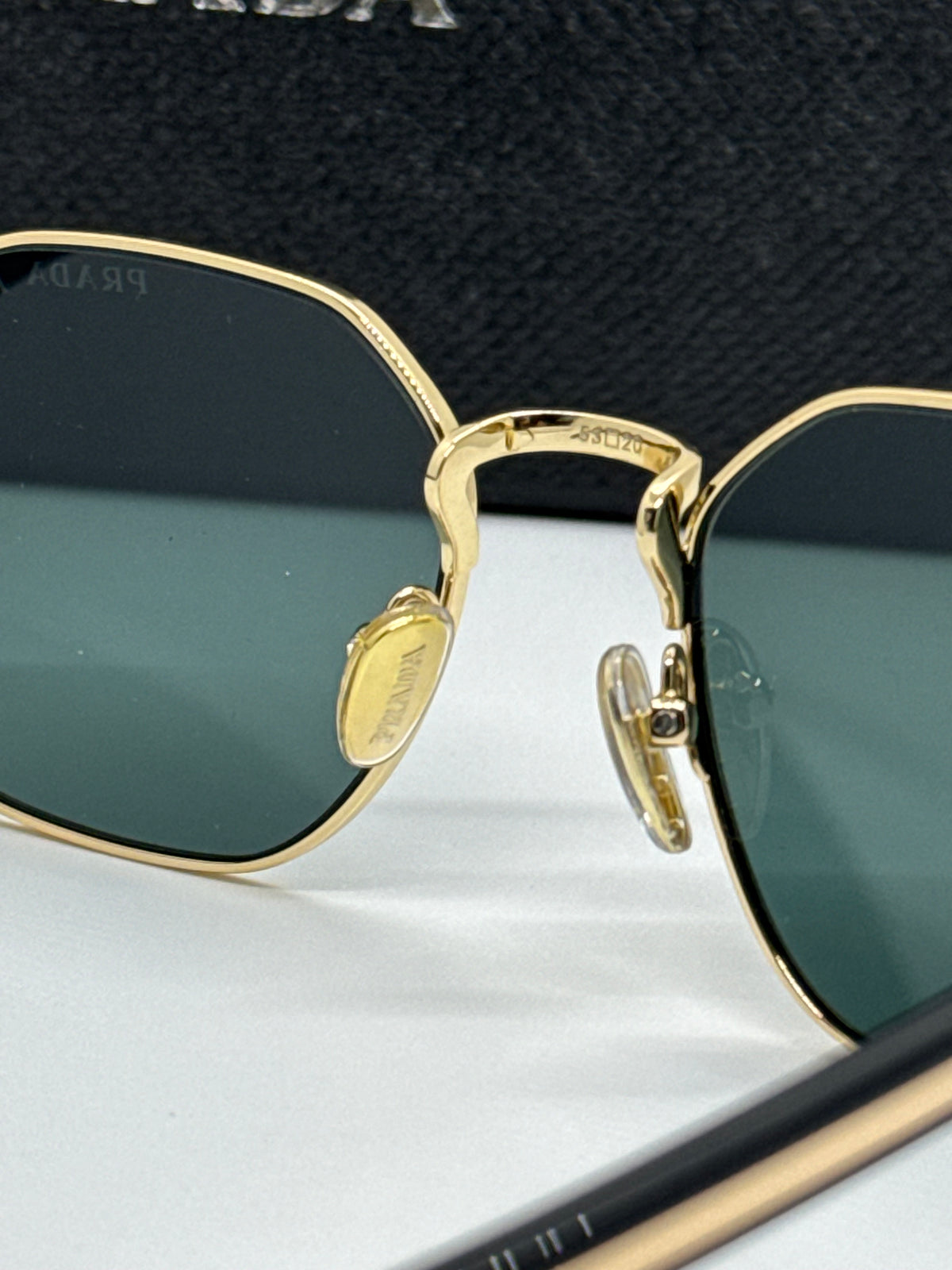 Prada PR C05S Olive x Gold Shade
