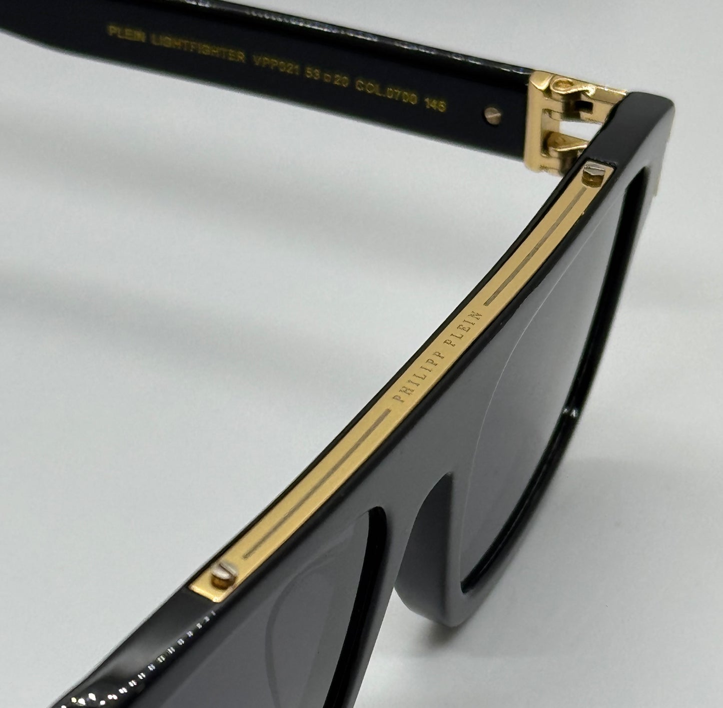 Philipp Plein SPP021 Lightfighter Black x Gold