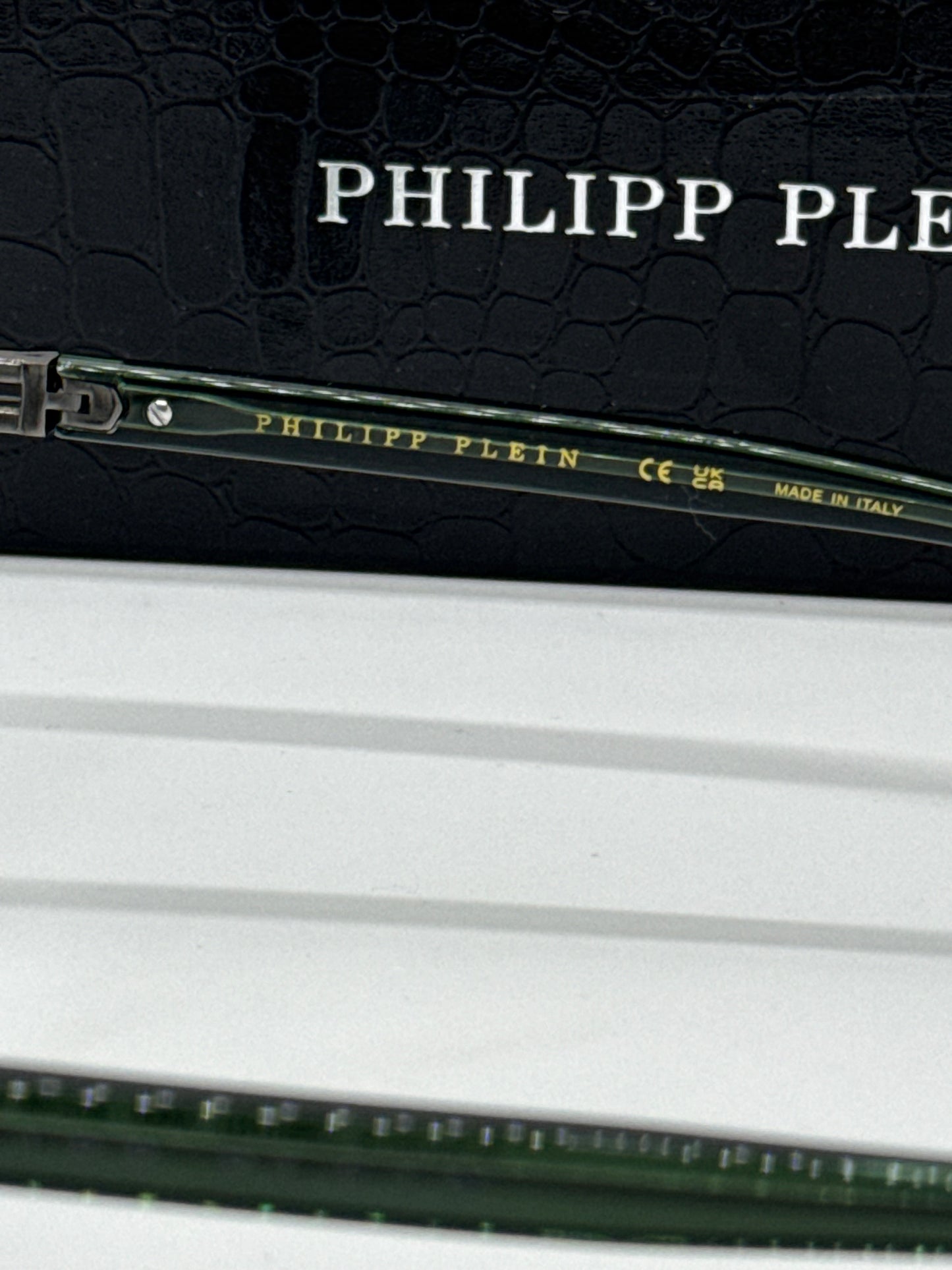 Philipp Plein Stud VPP115M Green Frame
