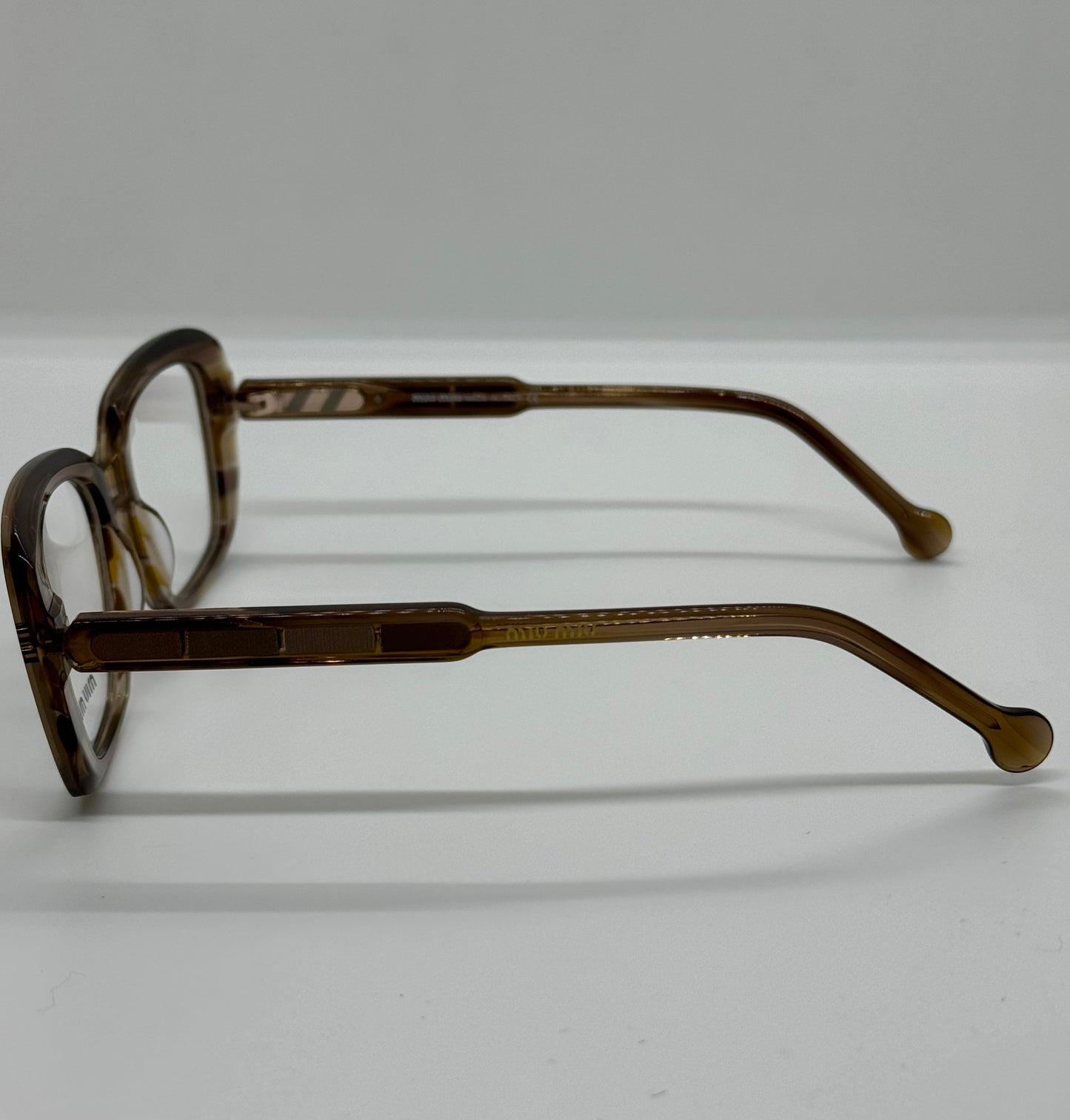 MiuMiu W53041 Bold Rectangular Frame