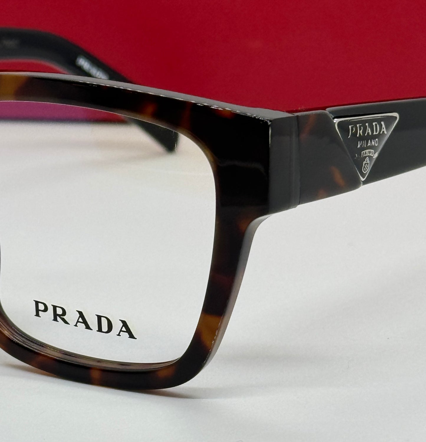 Prada Milano PR 08ZV Tortoise Frame