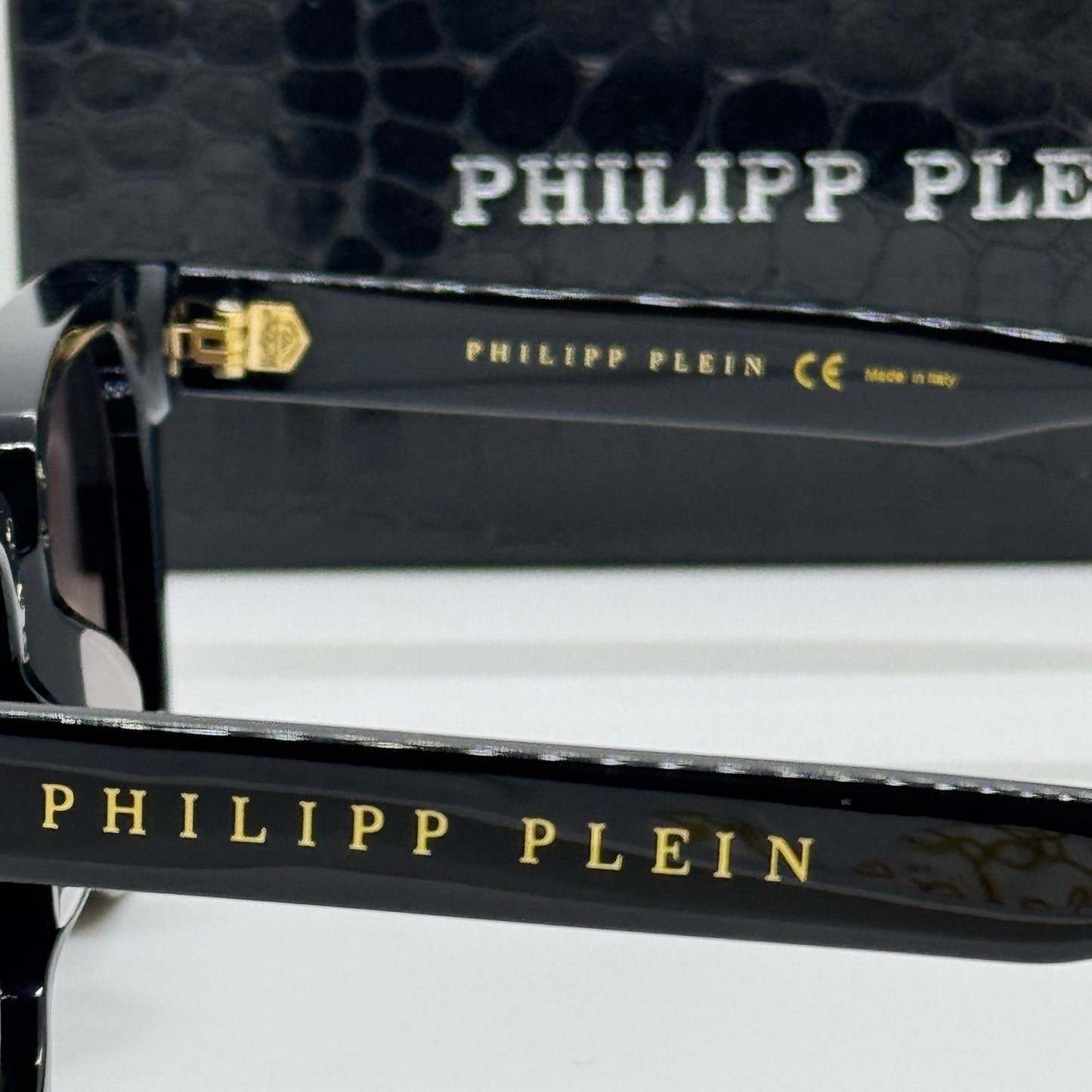 Philipp Plein Hexagonal College Brown Shade