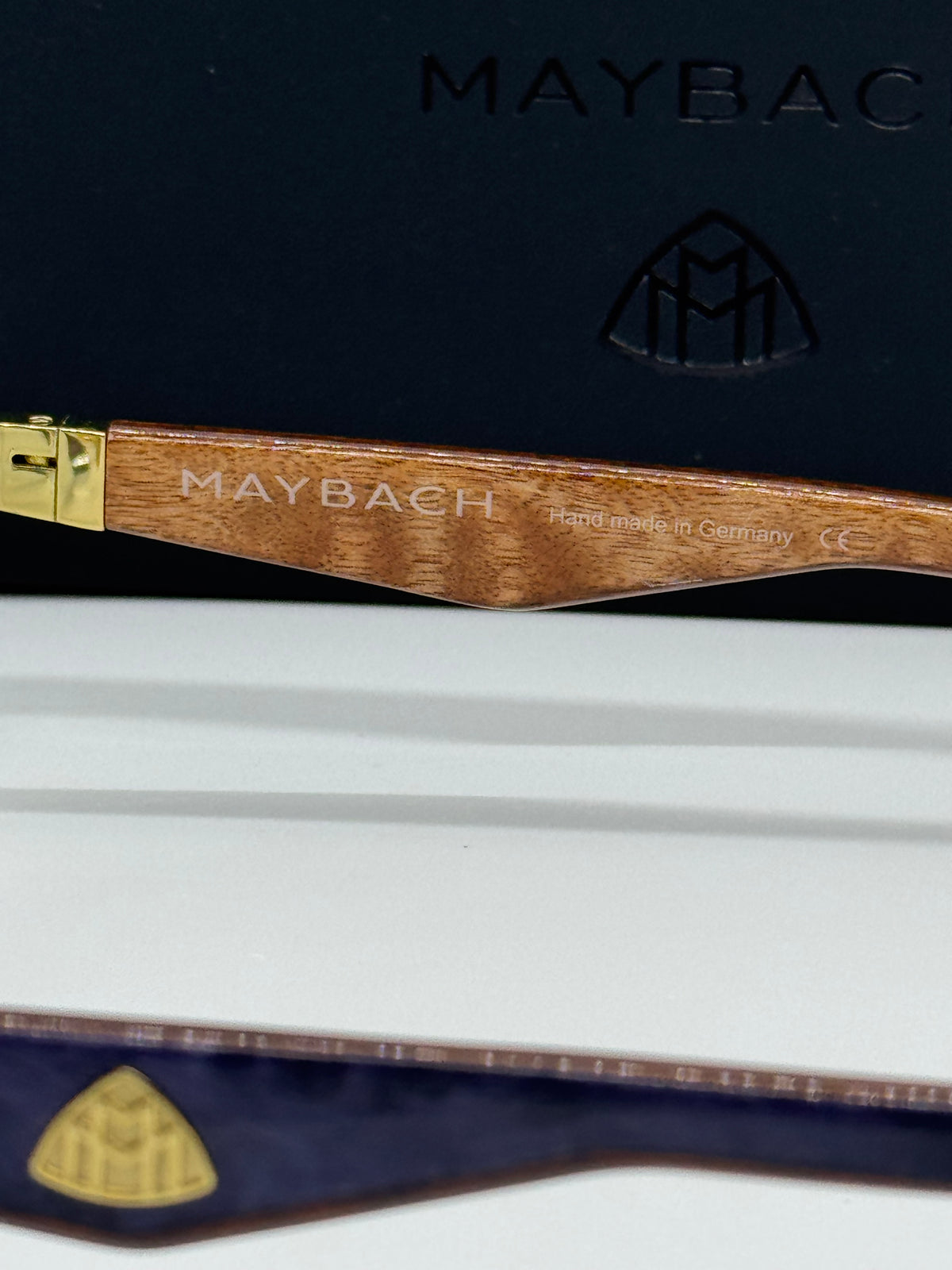 Maybach The Visionist Sun 1 Gold Rimless Frame