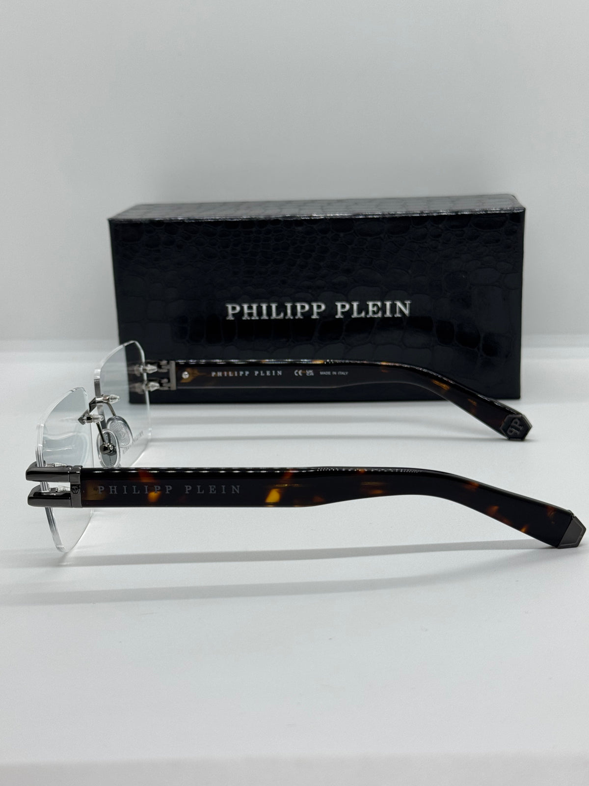 Philipp Plein VPP086 Tortoise Frame