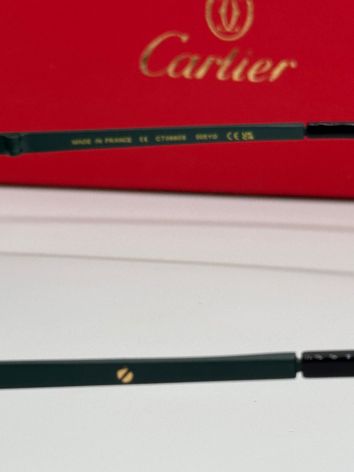 Cartier De Santos CT0660S Dark Green