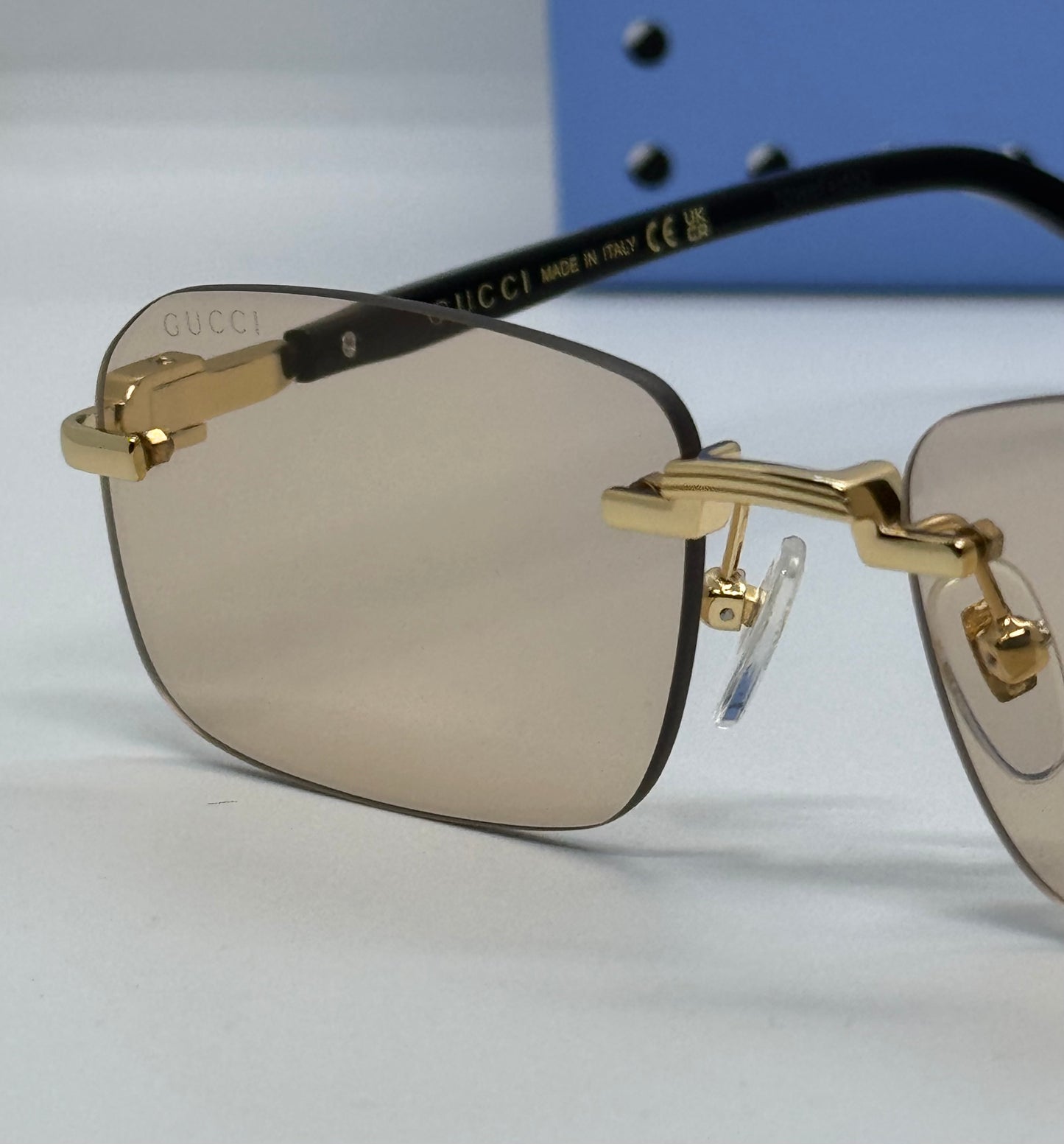 GG 1221S Rimless Champagne