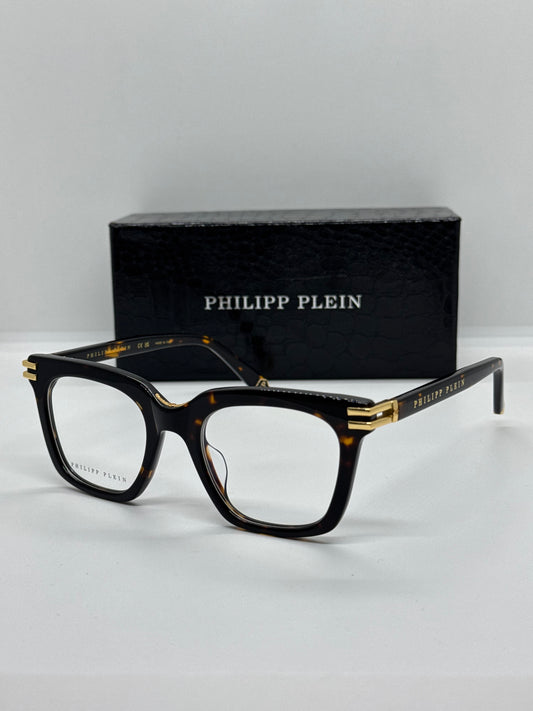 Philipp Plein Stud VPP115M Tortoise Frame