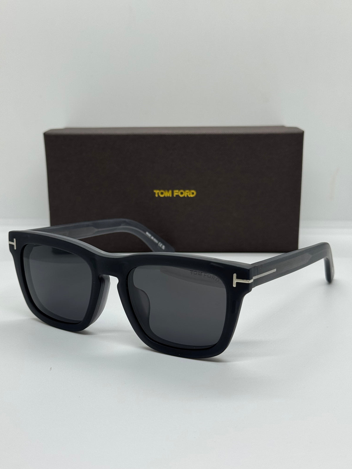 Tom Ford TF6070-B Icon Clip On Gray Matte
