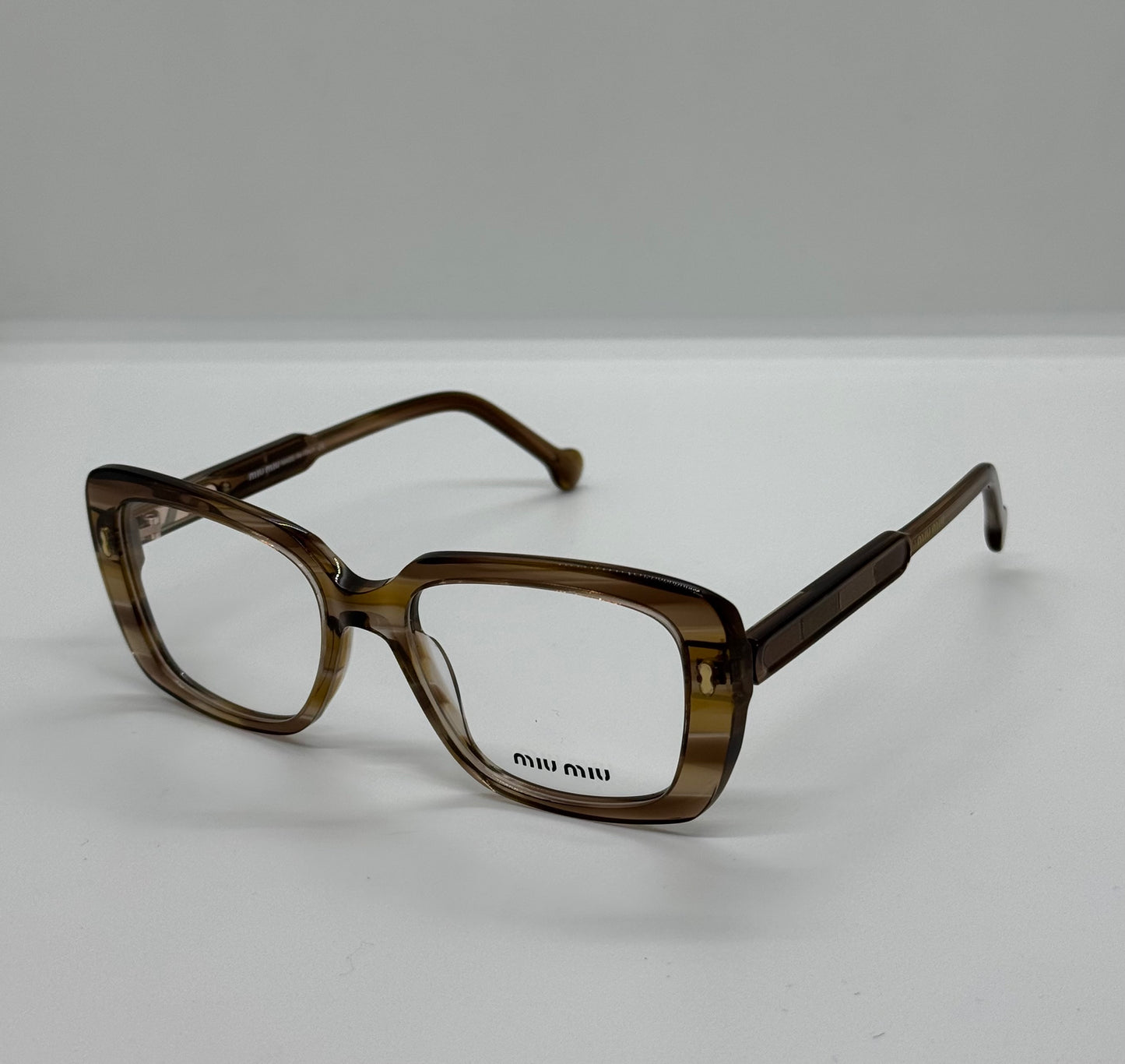 MiuMiu W53041 Bold Rectangular Frame