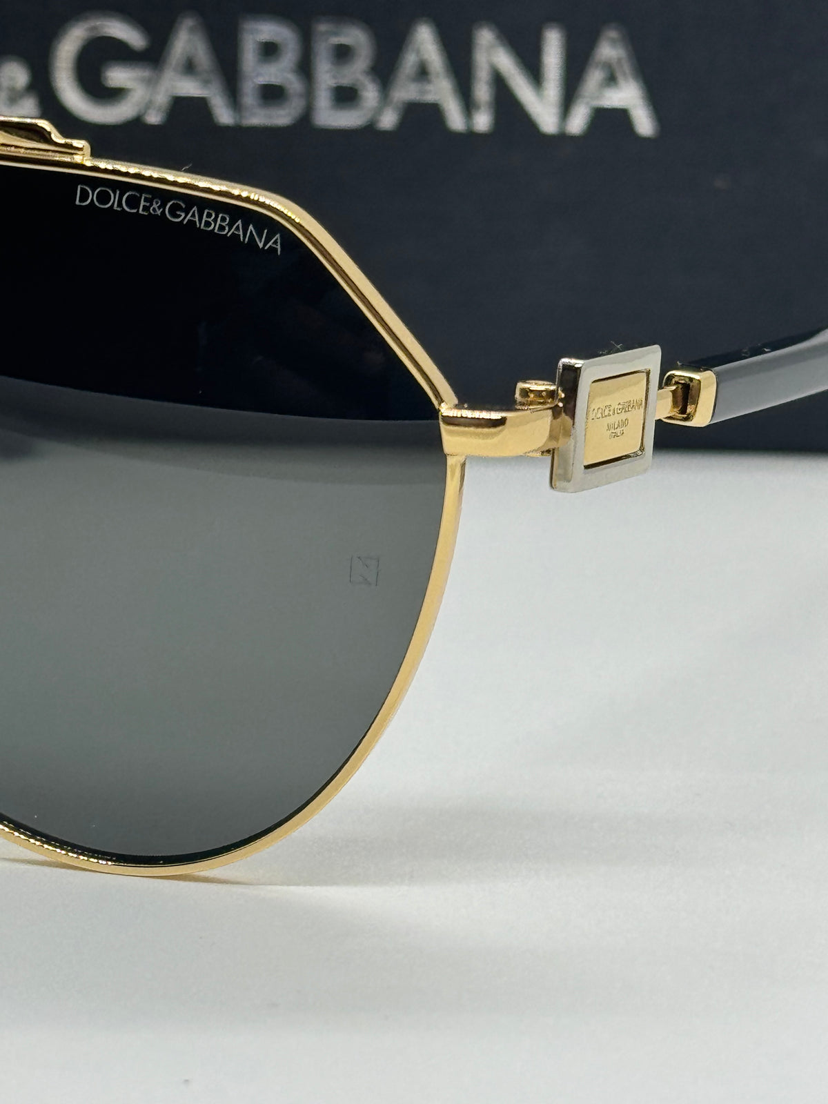Dolce & Gabbana DG2315 Pilot Black x Gold