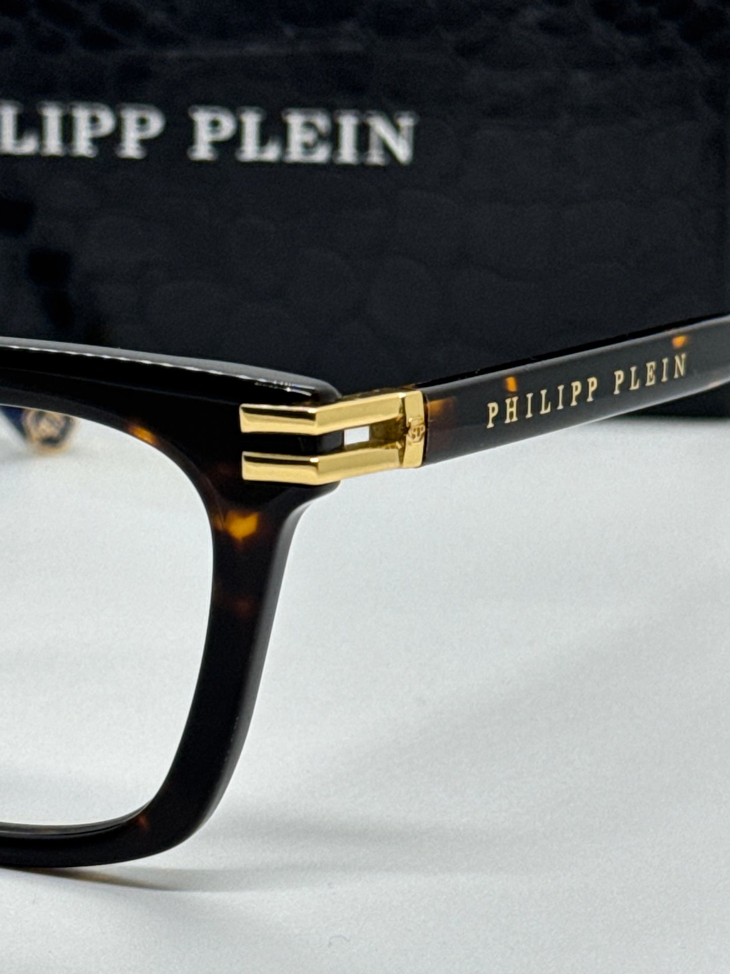 Philipp Plein Stud VPP115M Tortoise Frame