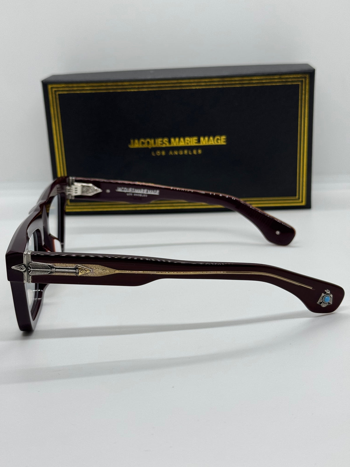 Jacques Marie Mage LARAMIE Maroon Frame