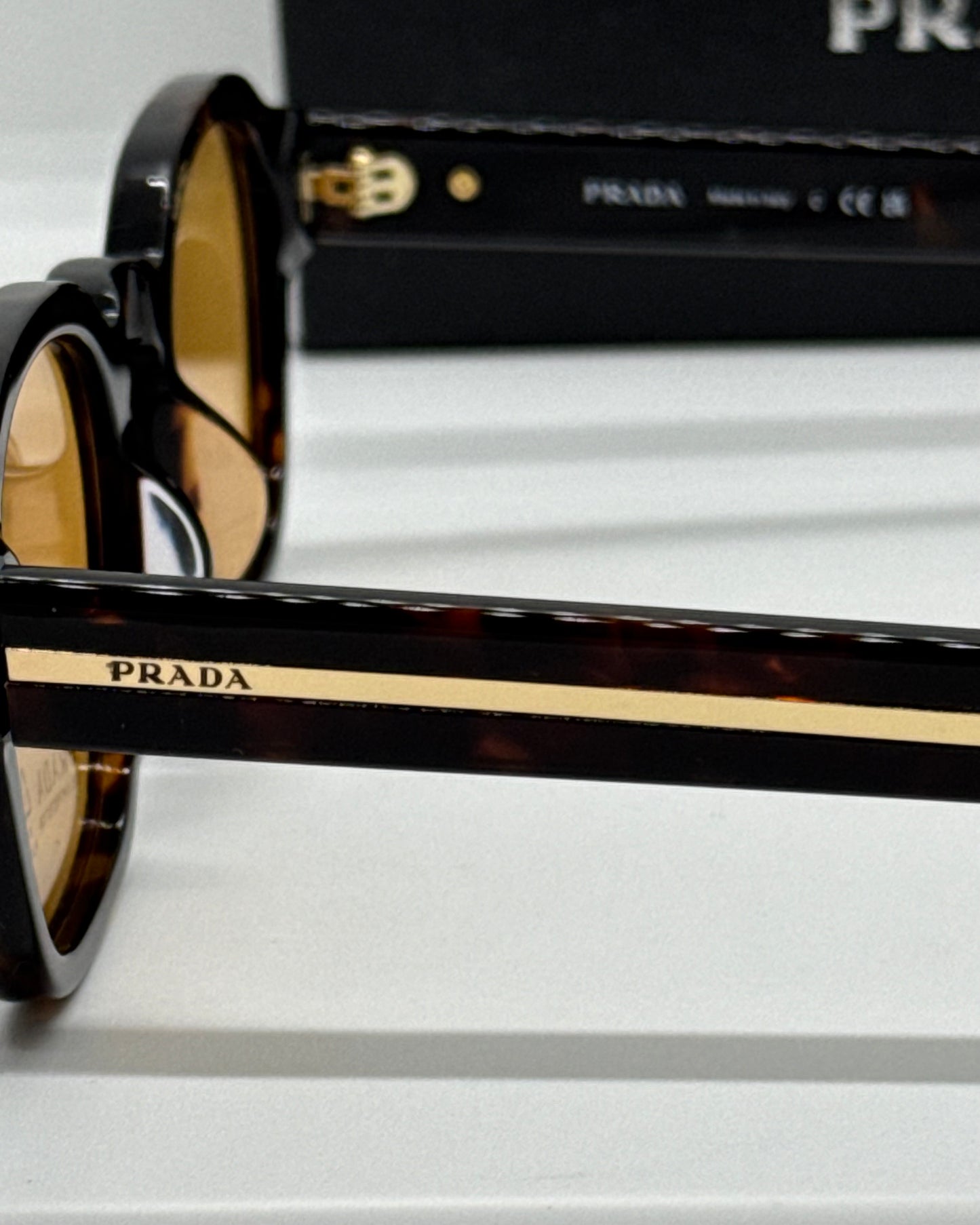 Prada SPR A16 Yellow Tortoise Shade