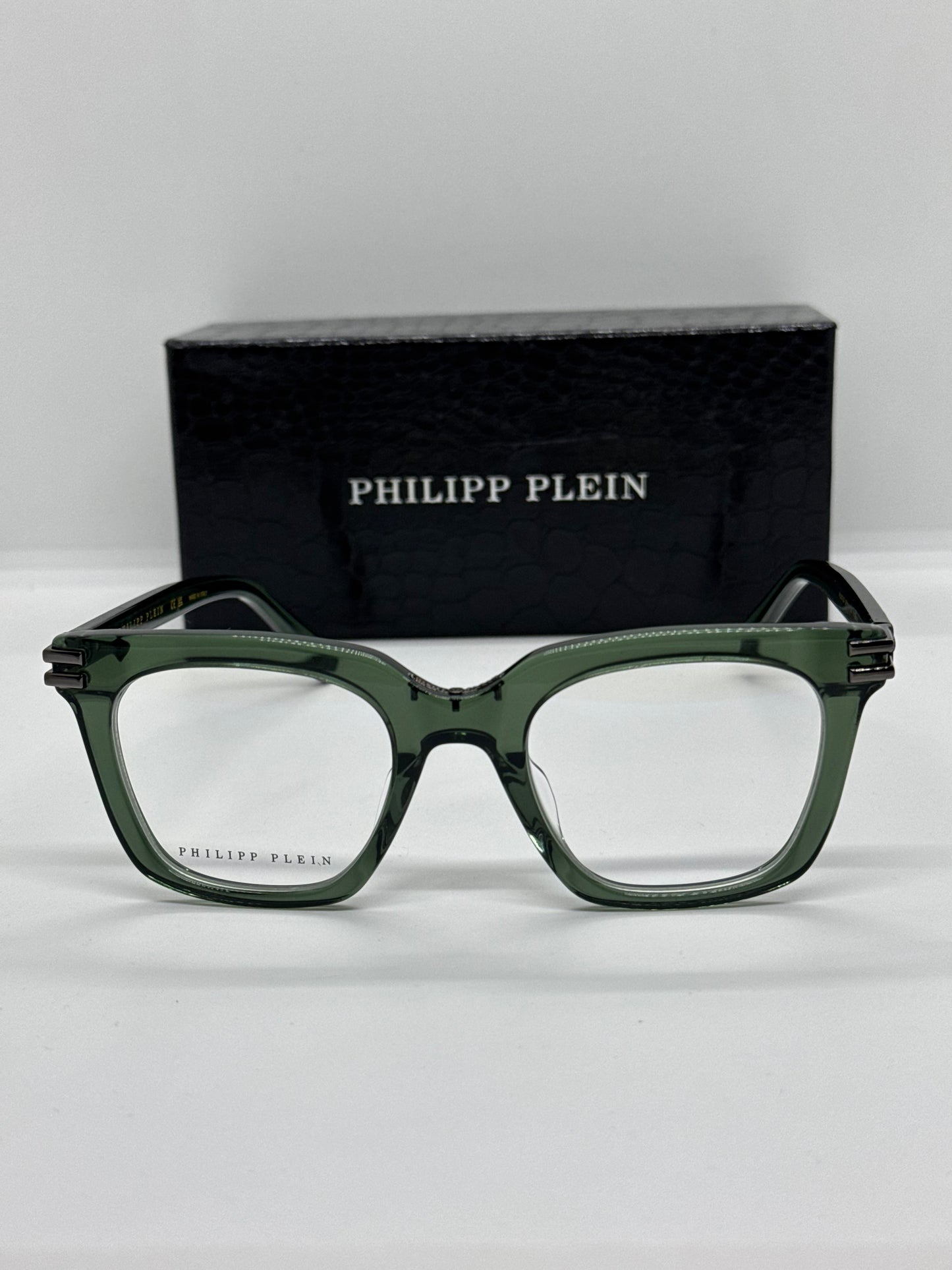 Philipp Plein Stud VPP115M Green Frame