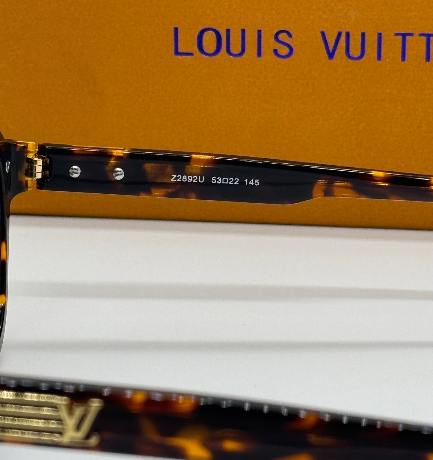 Louis Vuitton Slide Brown Tortoise