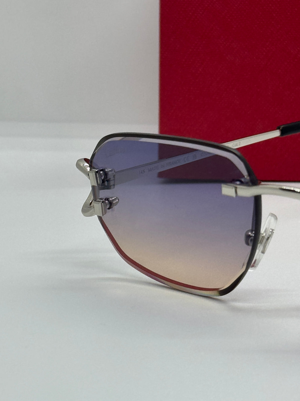 Cartier CT0468S Blue to Yellow Gradient