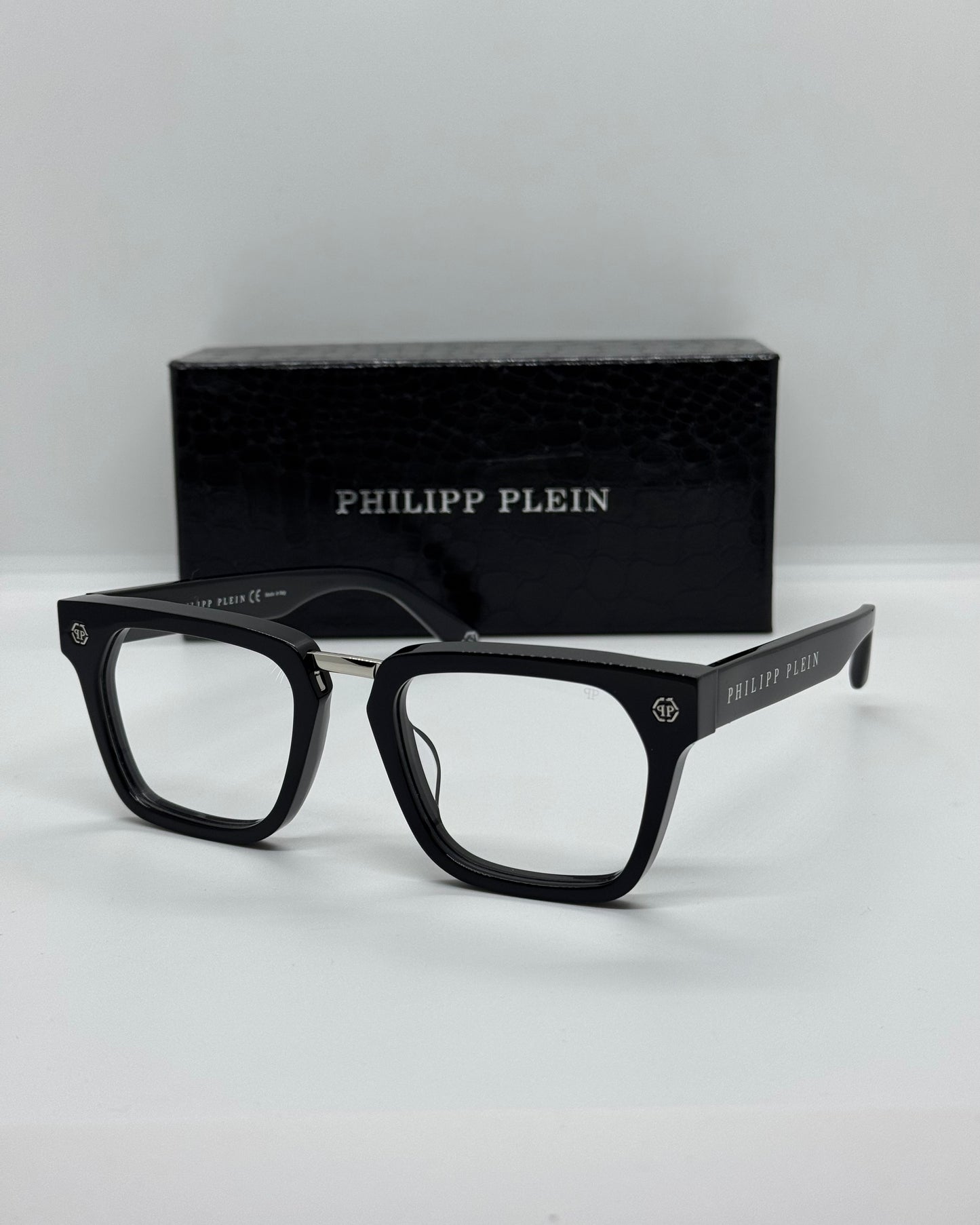 Philipp Plein Hexagonal College Frame