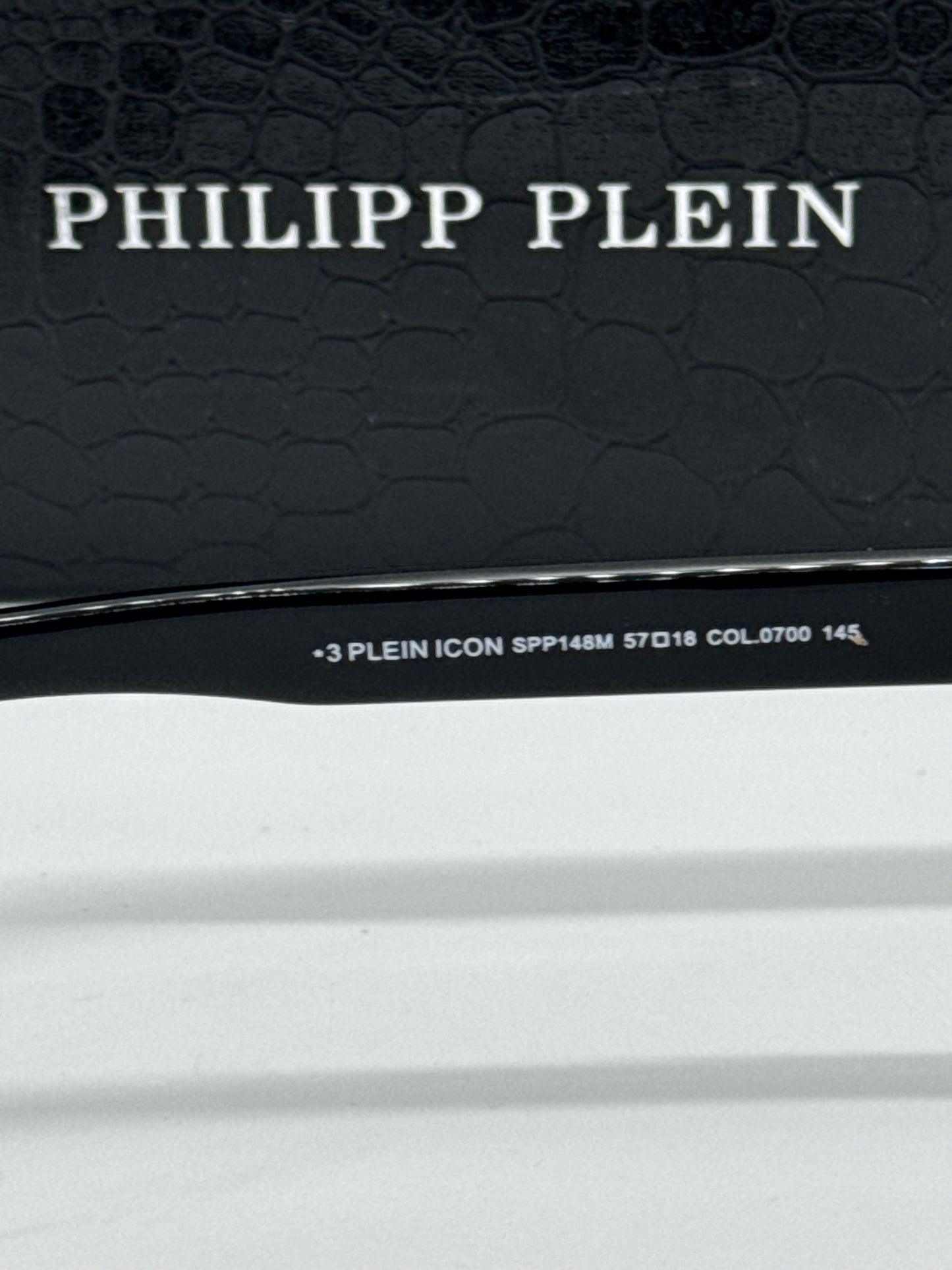 Philipp Plein Icon SPP148M Black X Silver Frame