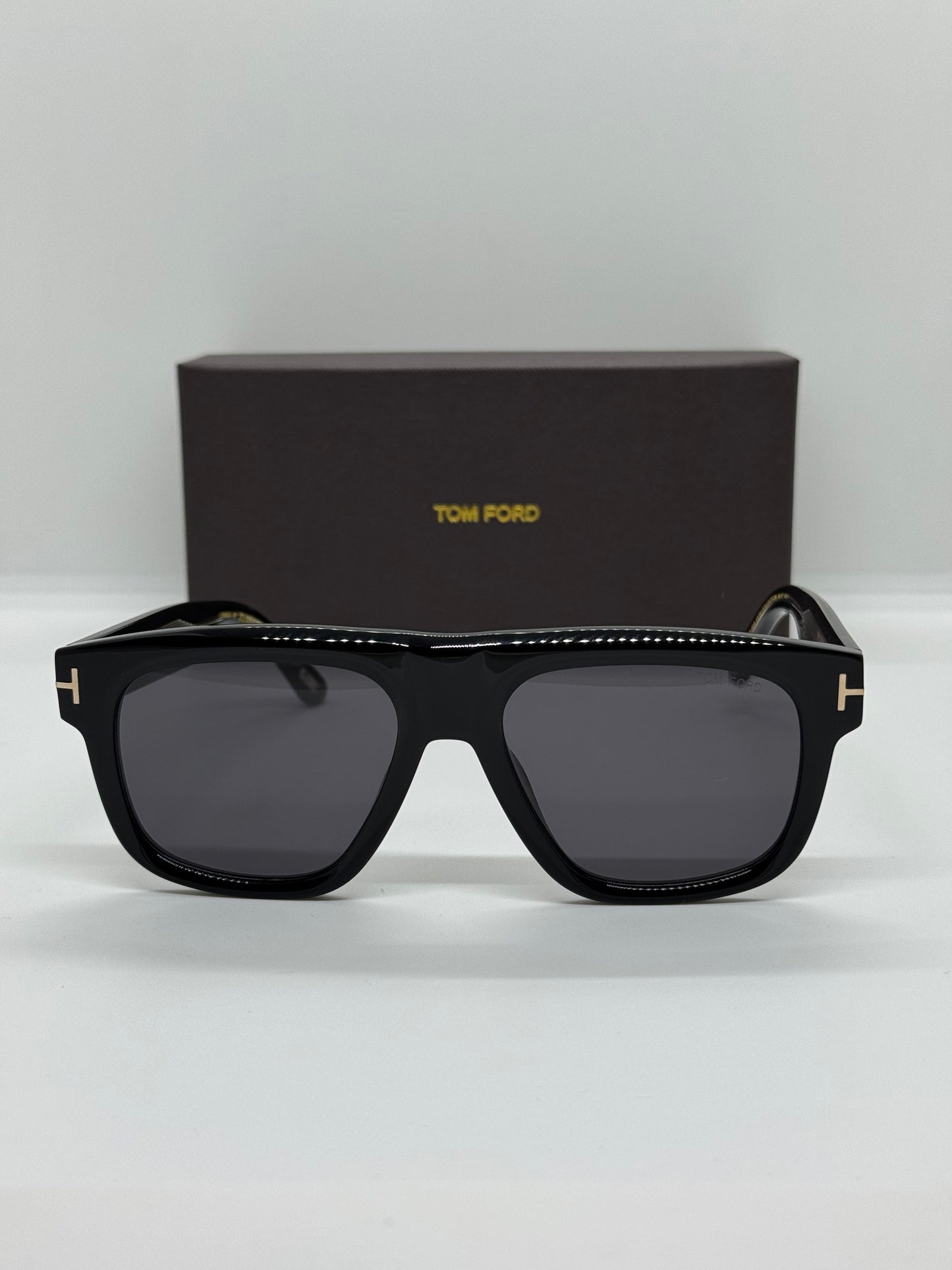 Tom Ford Icon Square TF1201 Black Zeiss Lenses