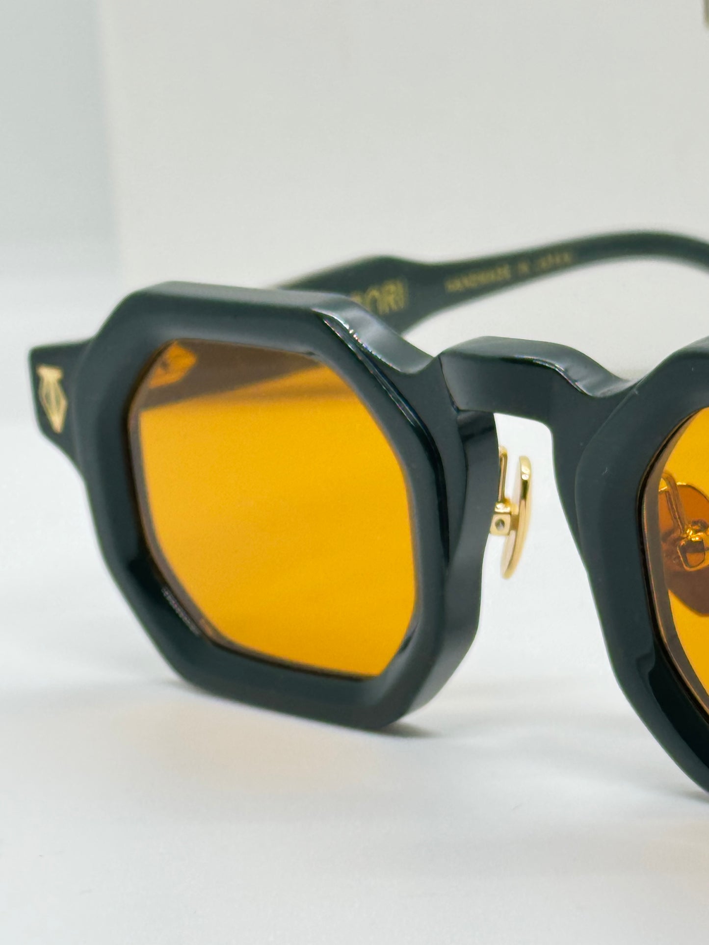 T Henri Bridcage Green Amber