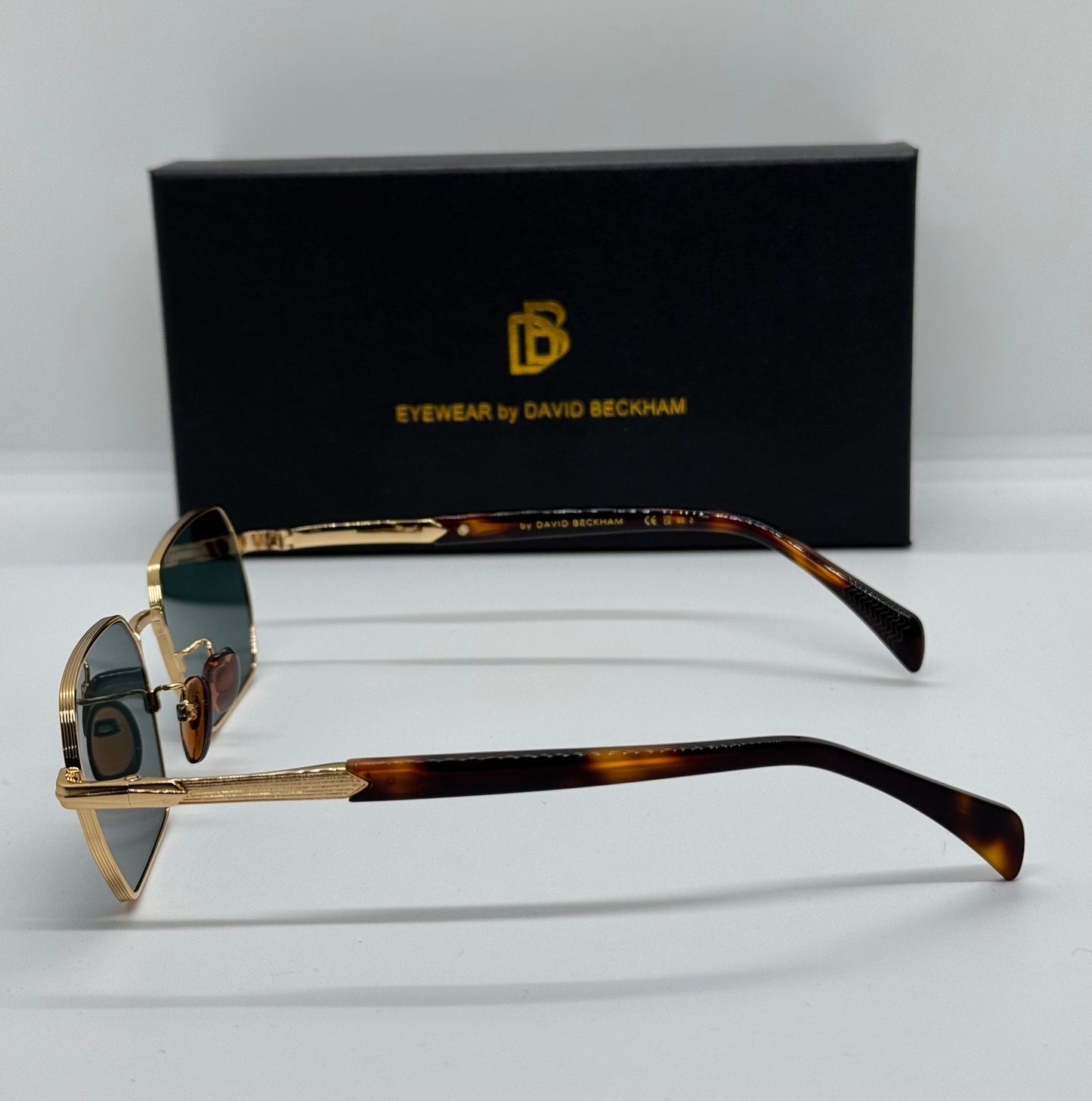 David Beckham DB1174/S Olive X Gold