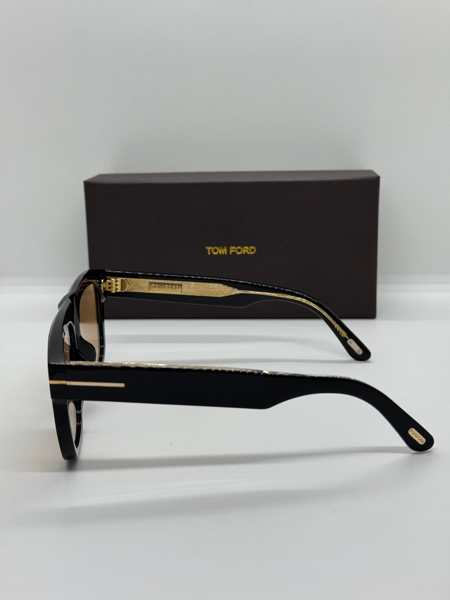 Tom Ford Icon Square TF1201 Amber Zeiss Lenses