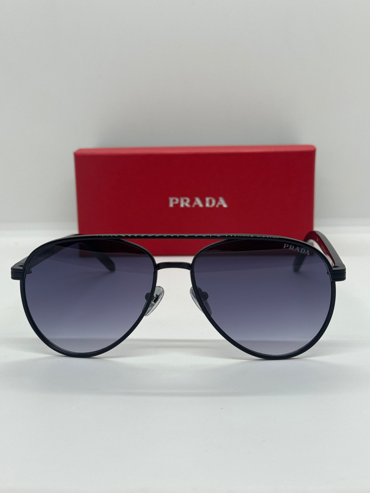 Prada PR B57S Pilot Aviator Black