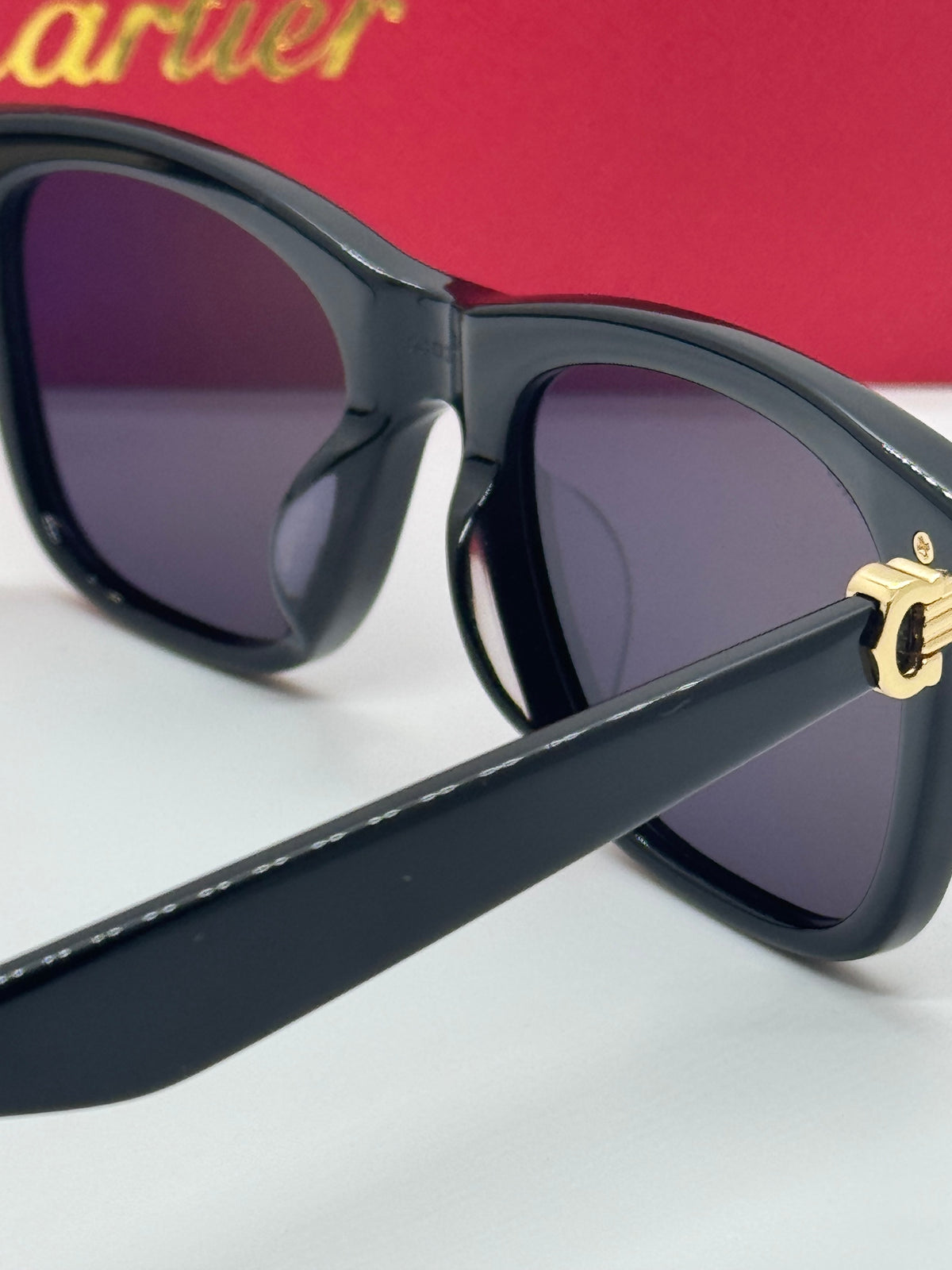 Cartier Premiere CT0396S Black x Gold