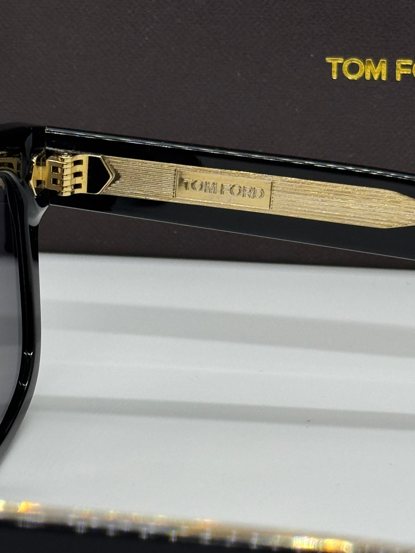 Tom Ford Icon Square TF1201 Black Zeiss Lenses