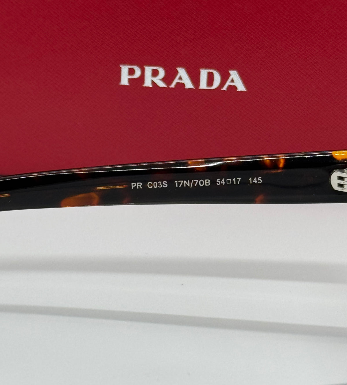 Prada PR C03S Tortoise Frame