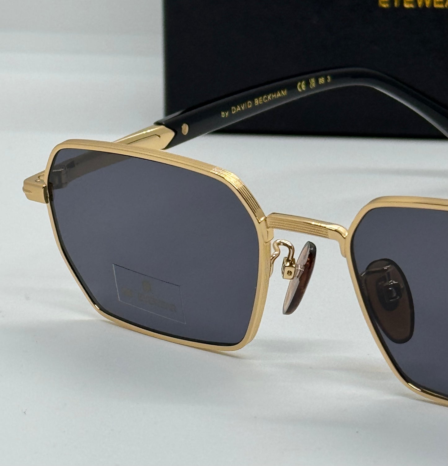 David Beckham DB1174/S Black x Gold