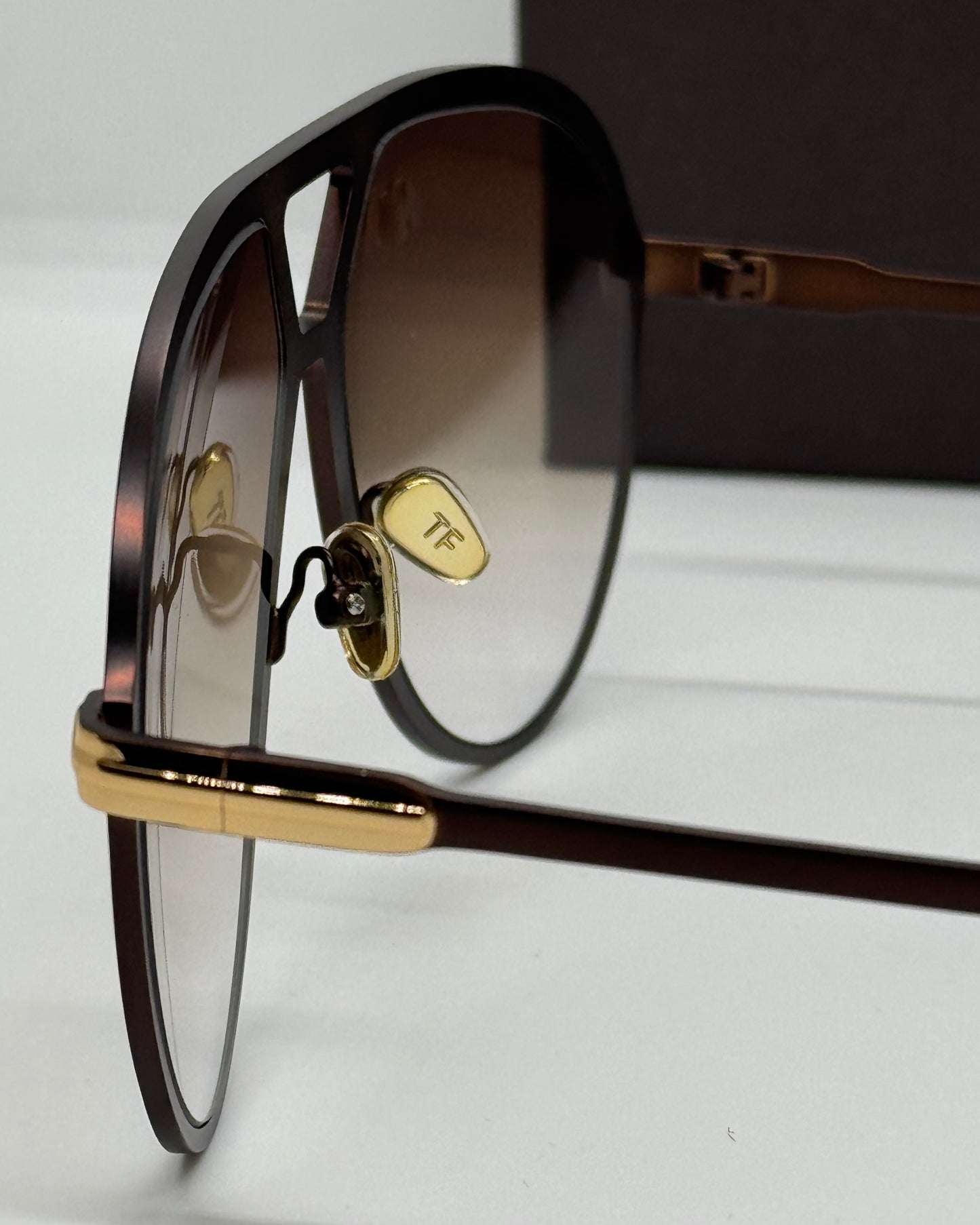 Tom Ford Xavier TF1060 Oversized Goldish Brown