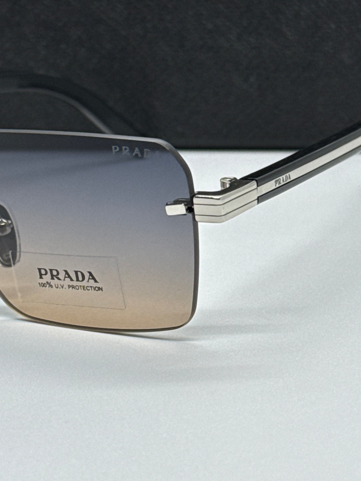 Prada PR D55S Rimless Gradient Shade