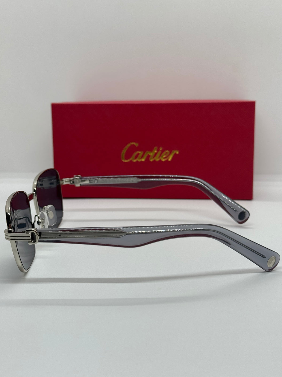 Cartier CT0538S Gray x Silver