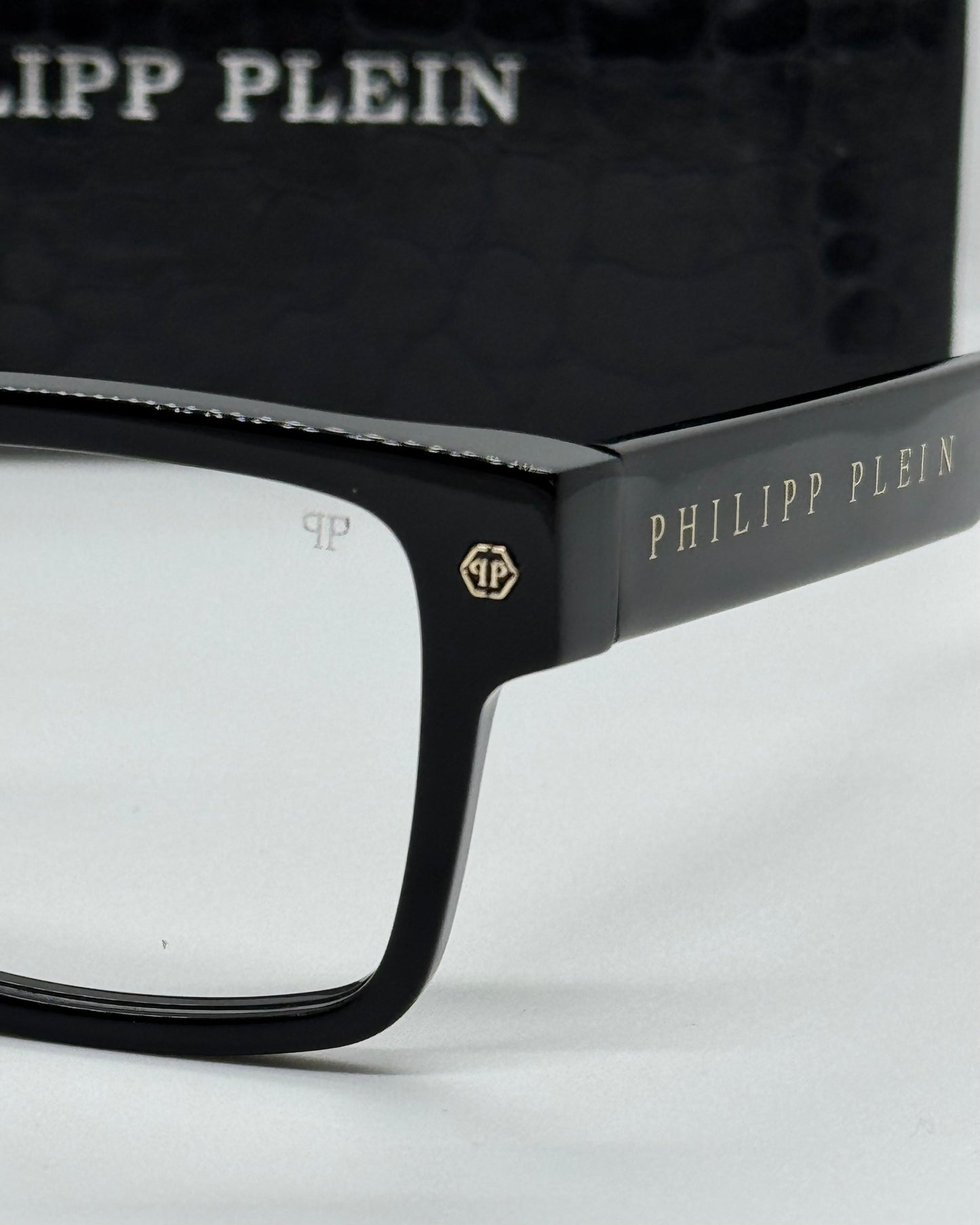 Philipp Plein Stud Sqaure VPP193V Black Frame