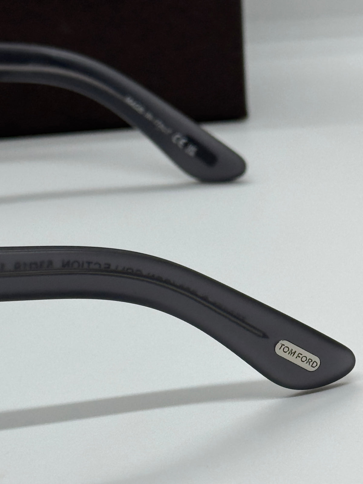 Tom Ford TF6070-B Icon Clip On Gray Matte