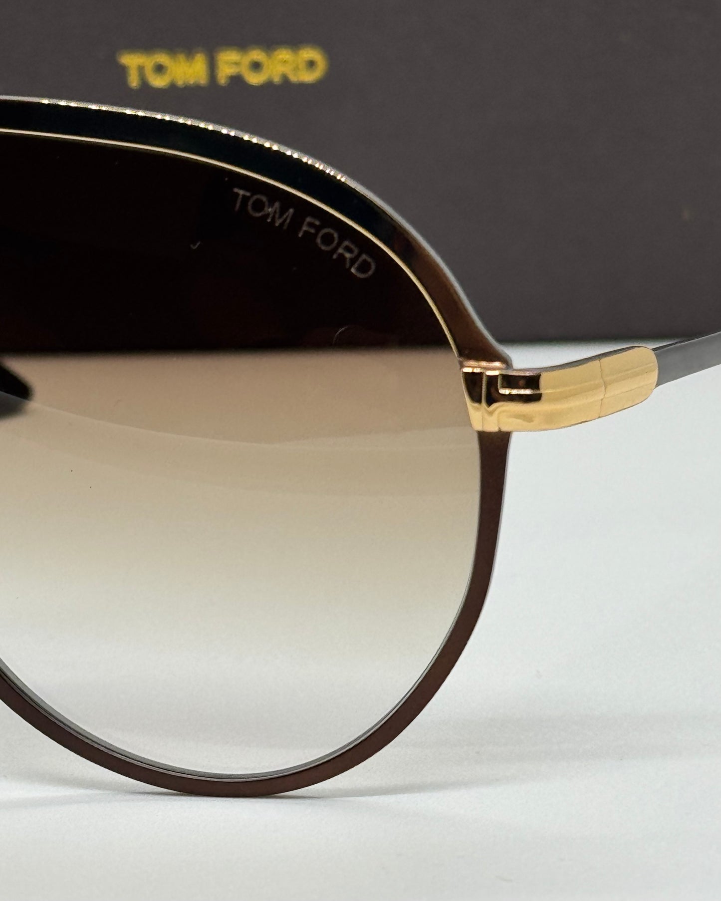 Tom Ford Xavier TF1060 Oversized Goldish Brown