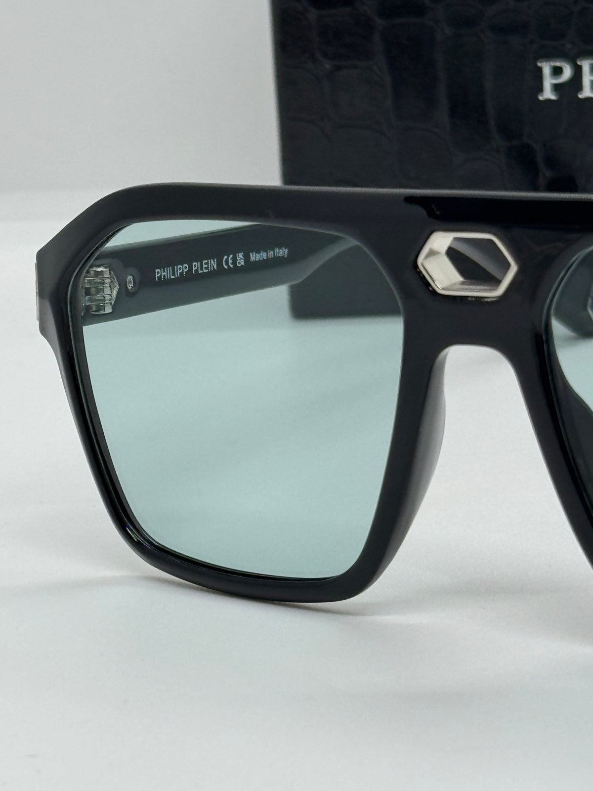 Philipp Plein Brave Shades SPP072M Light Green
