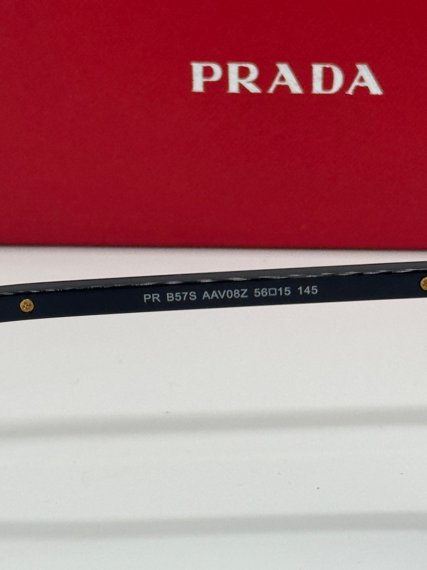 Prada PR B57S Pilot Aviator Black
