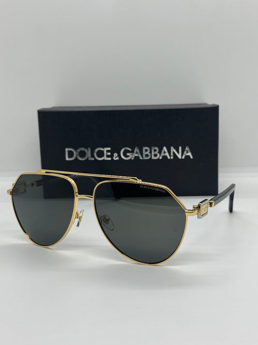 Dolce & Gabbana DG2315 Pilot Black x Gold