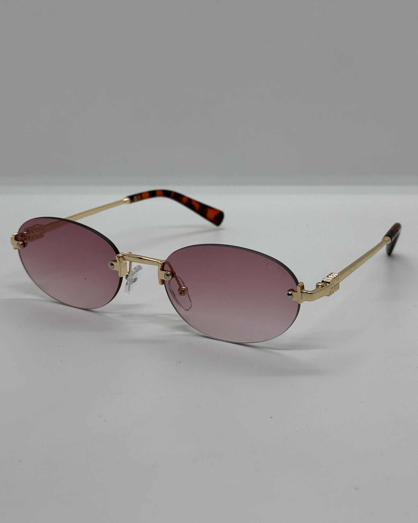 MM Logo Rimless Oval