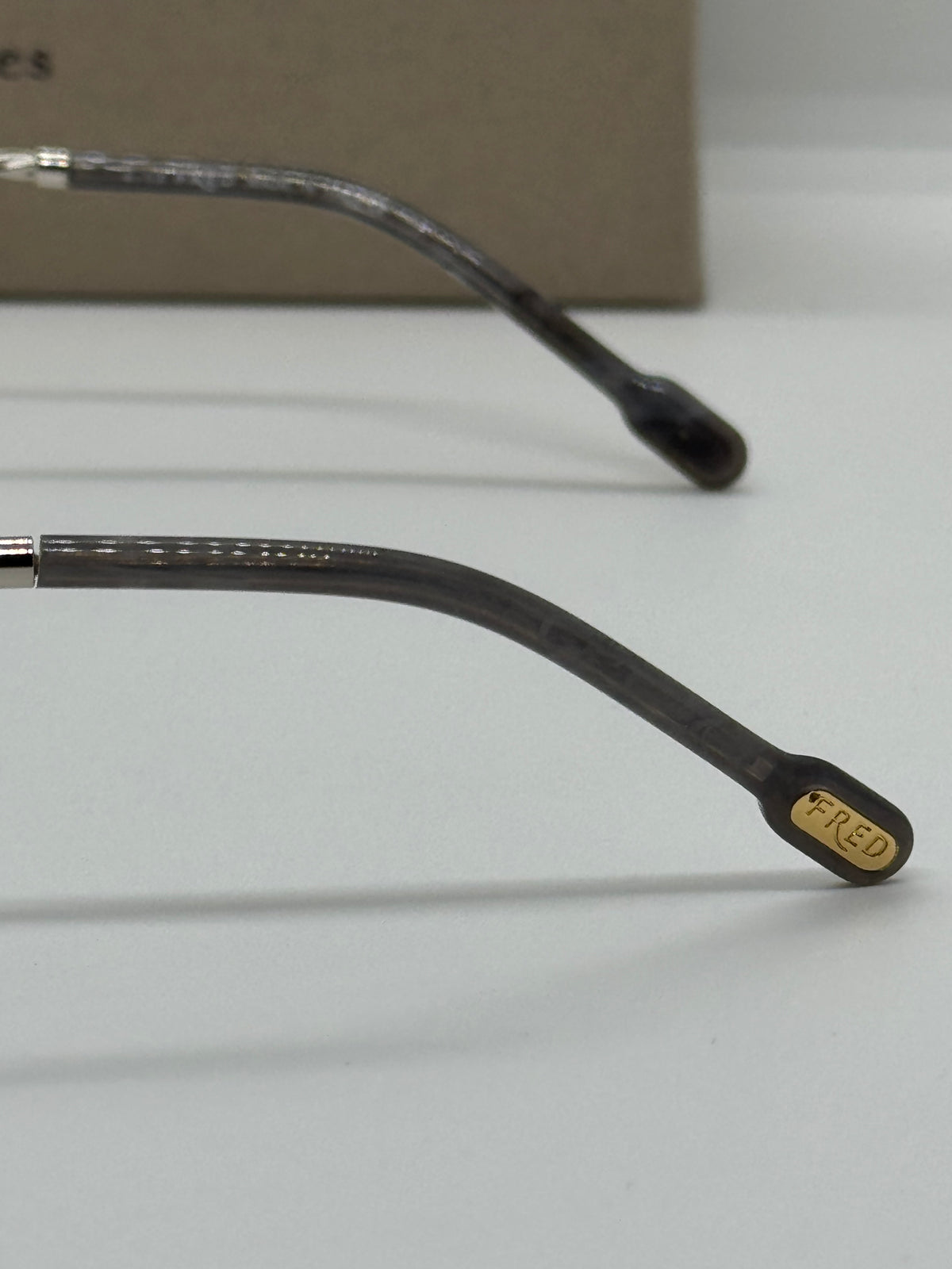 Fred Lunettes Force 10 Silver Frame