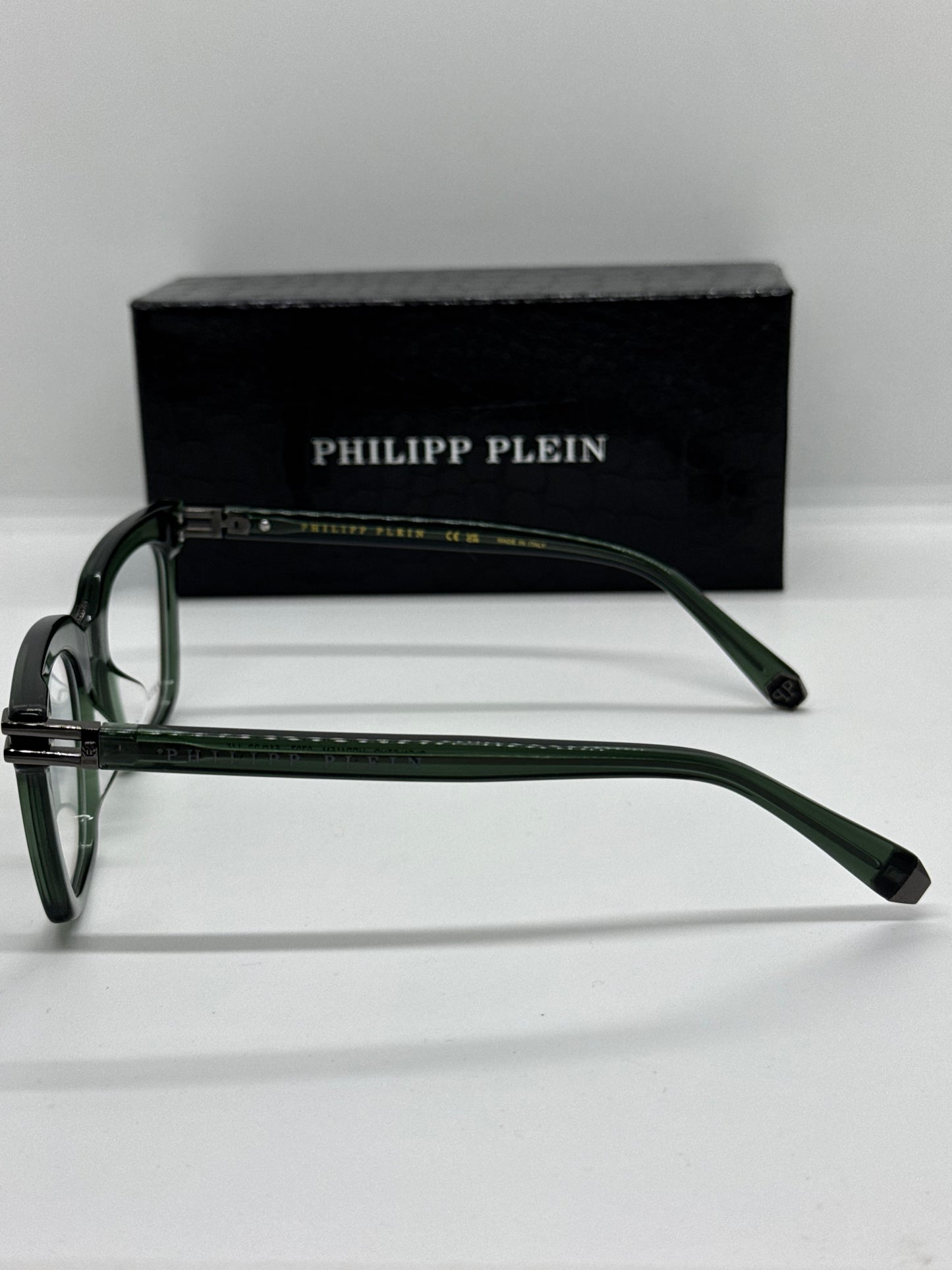 Philipp Plein Stud VPP115M Green Frame