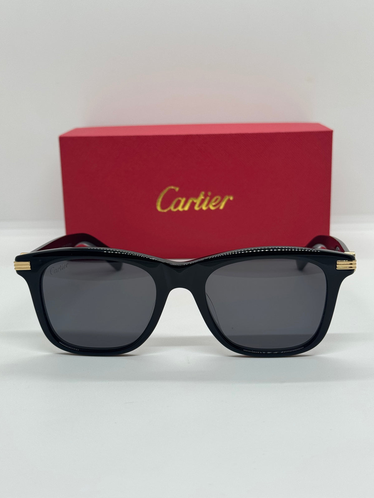Cartier Premiere CT0396S Black x Gold
