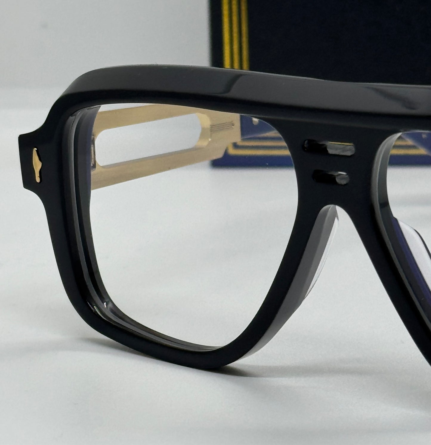 Jacques Marie Mage Fugue Black x Gold Frame