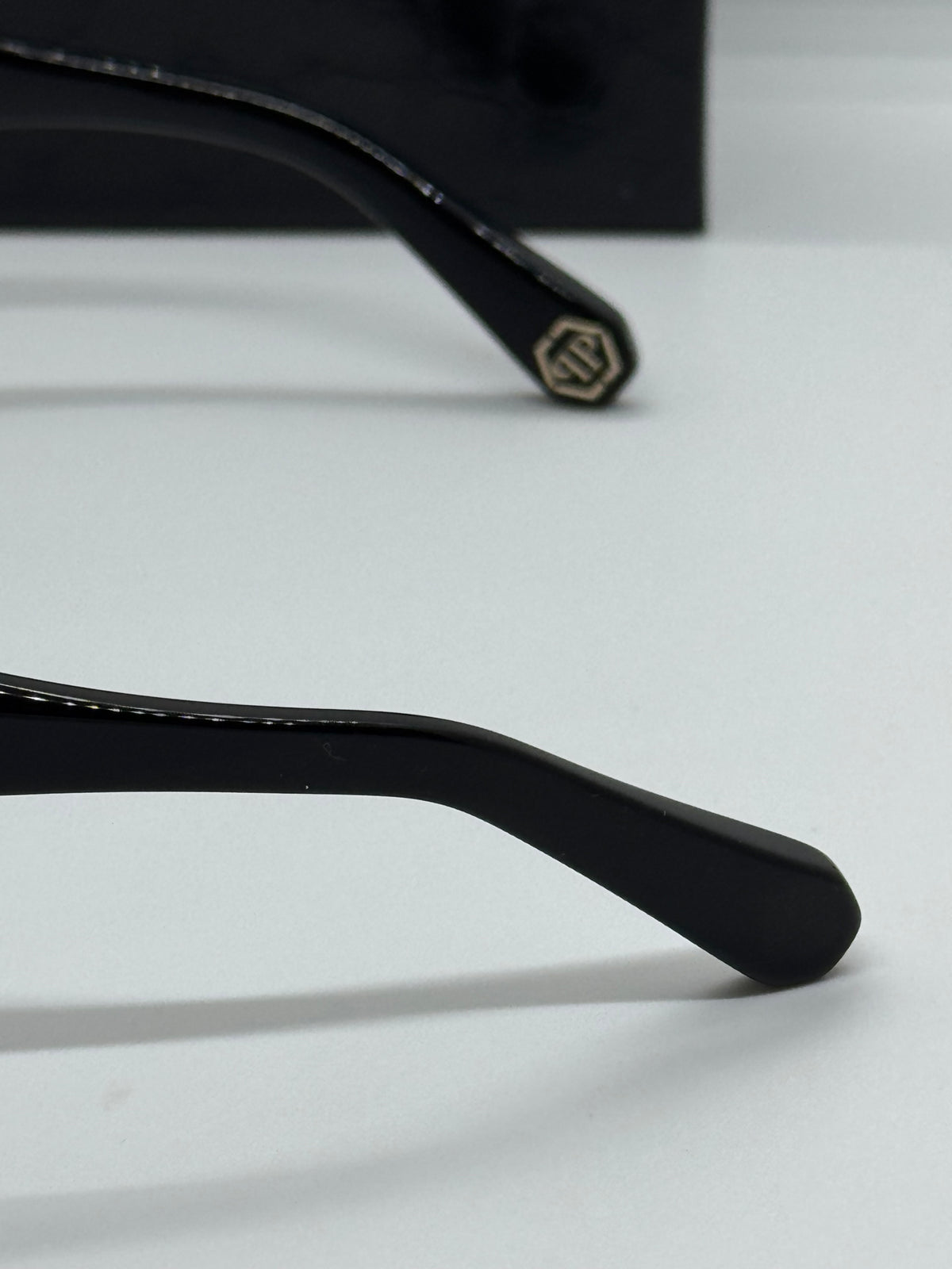 Philipp Plein Brave SPP005 Black x Gold Frame