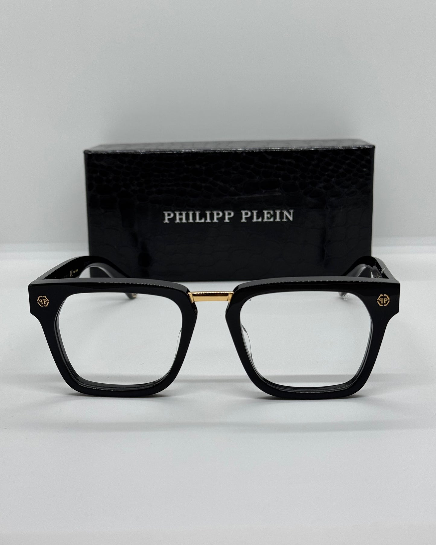 Philipp Plein Hexagonal College Frame
