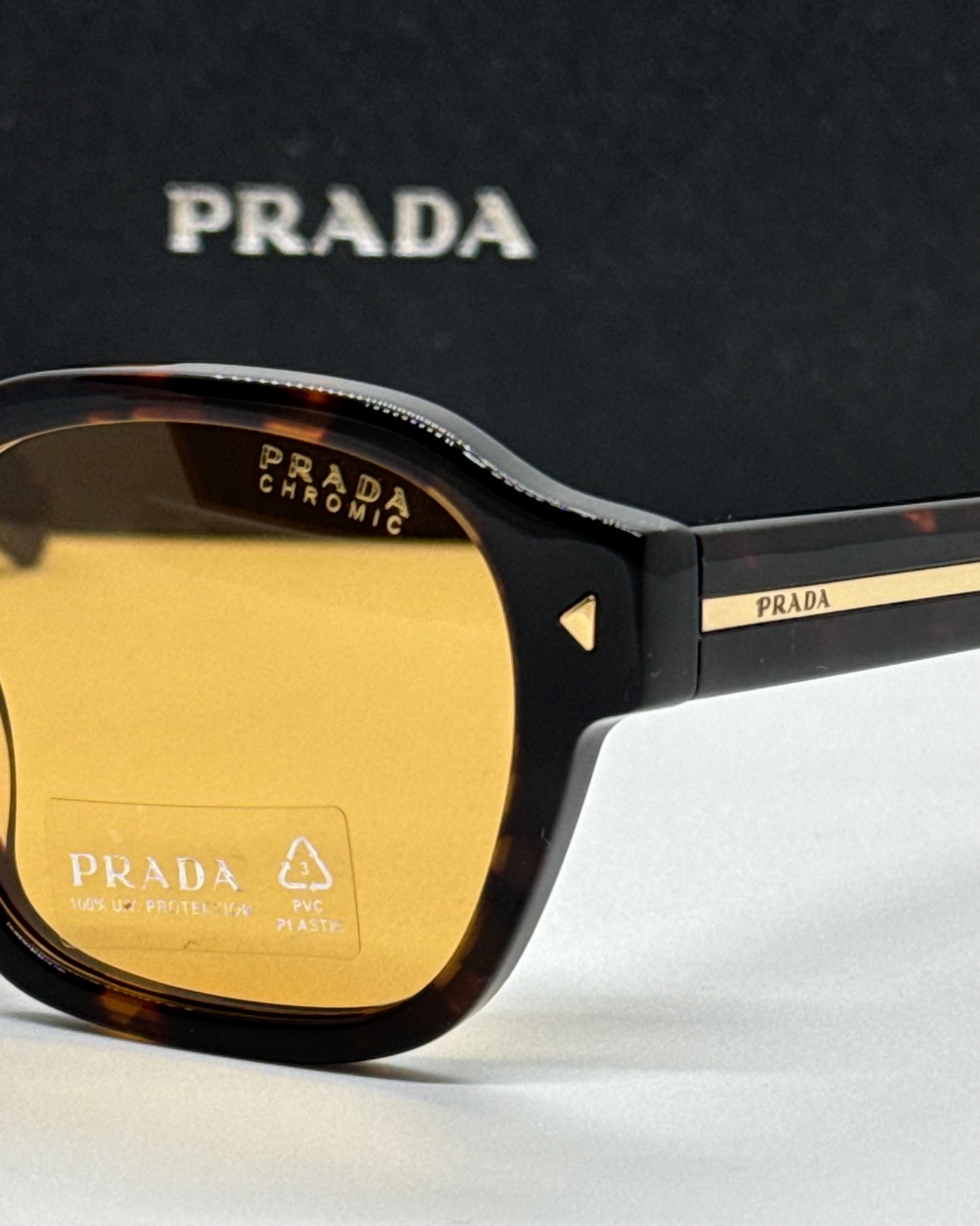 Prada SPR A16 Yellow Tortoise Shade
